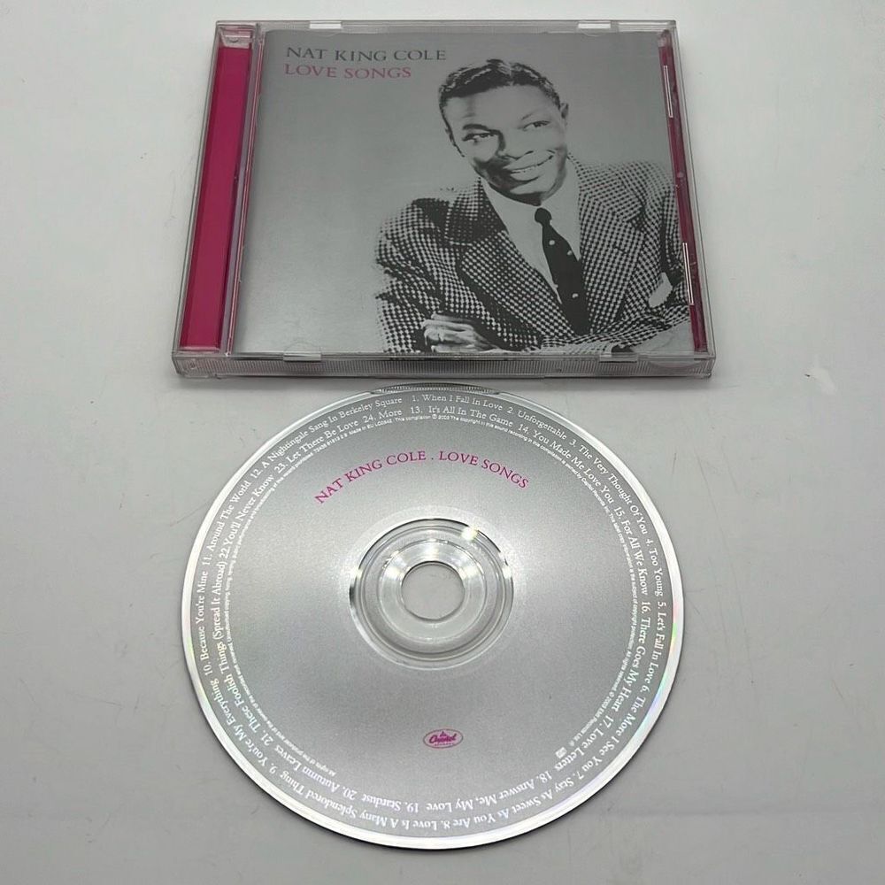 Nat King‎ Cole “ Love songs “ Album CD